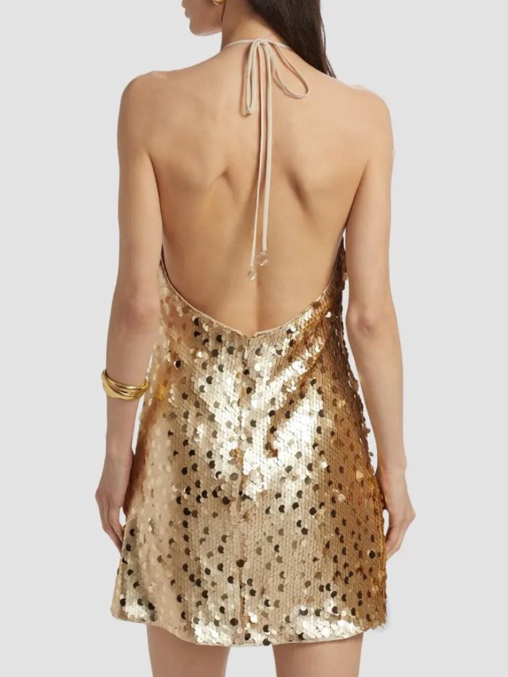 Toccin Micky Sequin Shift Minidress
